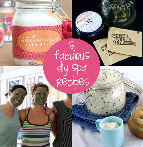 5 Fantastic Do It Yourself Spa Recipes  creative gift 