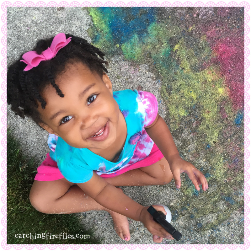 diy washable sidewalk paint