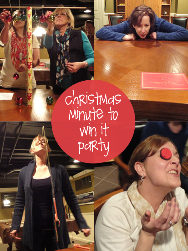 Christmas Minute to Win it Party | creative gift ideas & news at