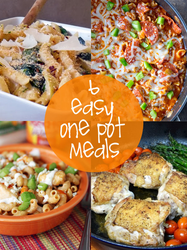 6 Easy One Pot Meal Recipes | creative gift ideas & news at catching ...